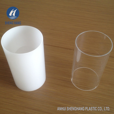Chiaro UV di plastica acrilico inodoro della metropolitana 100mm del tubo del plexiglass anti