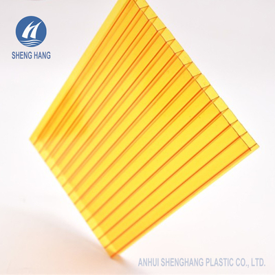 Lo strato bronzeo 10mm del policarbonato di UL94 V0 6mm Twinwall ha colorato