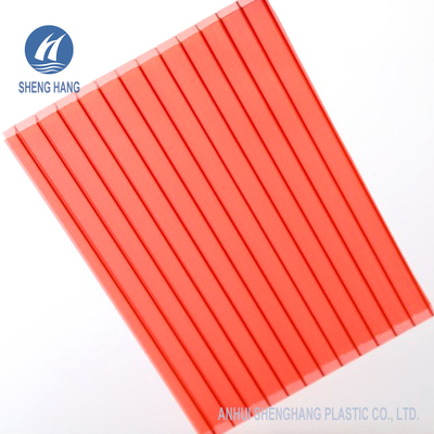 Lo strato bronzeo 10mm del policarbonato di UL94 V0 6mm Twinwall ha colorato