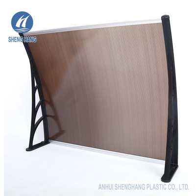 UV della tenda 50um della porta della finestra del policarbonato di 1200*800mm anti