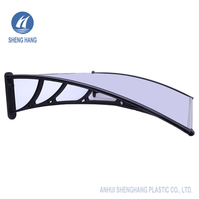 Tenda di plastica Brown del policarbonato leggero dello SGS