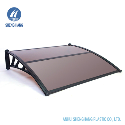 protezione antigrandine di plastica delle tende della porta della finestra del PC della tenda del policarbonato di 100*120cm