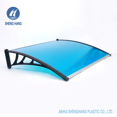 protezione antigrandine di plastica delle tende della porta della finestra del PC della tenda del policarbonato di 100*120cm