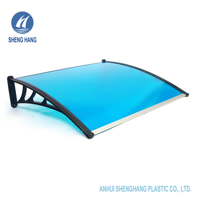 Tenda di plastica del policarbonato domestico impermeabile con il sostegno di plastica