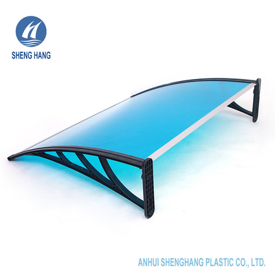 patio di plastica del baldacchino della porta della tenda di plastica del policarbonato di 47in DIY multifunzionale