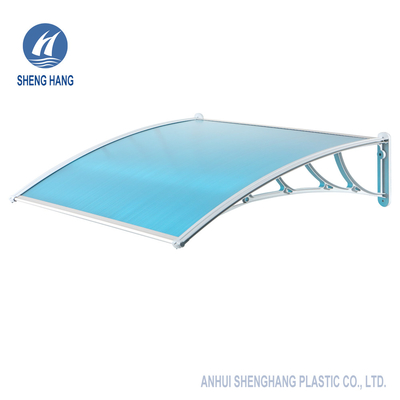Tenda di plastica 1200*800mm Eco del policarbonato del PC di Front Door della finestra amichevole