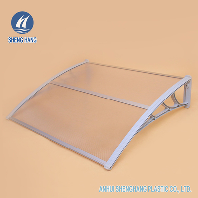 Tenda impermeabile del carbonato dell'installazione del baldacchino di plastica facile della porta poli