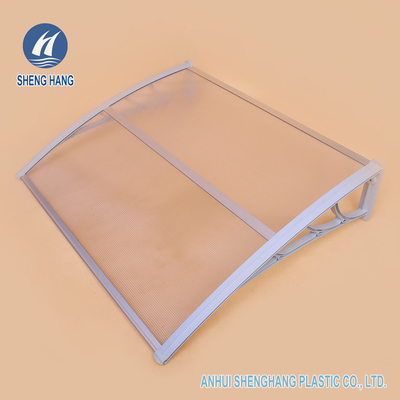 Tenda impermeabile del carbonato dell'installazione del baldacchino di plastica facile della porta poli