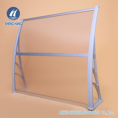 Tenda impermeabile del carbonato dell'installazione del baldacchino di plastica facile della porta poli