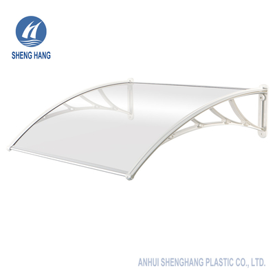 Tenda solida del pannello del policarbonato della struttura di sostegno di plastica per la casa e l'affare