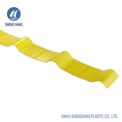 Il tetto di plastica leggero dello strato ondulato del policarbonato da 50 micron riveste UL94 di pannelli V0