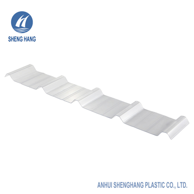 Il chiaro tetto di plastica ha ondulato gli strati del policarbonato per la serra 0.8mm 5000mm