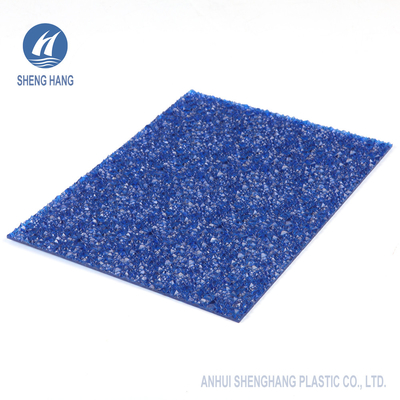 strati di 2mm Diamond Solid And Textured Polycarbonate resistente UV di 50 micron ricoperto