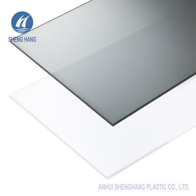 SGS di Matte Plastic Board 1.8mm dello strato del policarbonato glassato velluto fine protetto UV