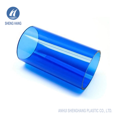 Non tossico Wearproof acrilico dei tubi colorato blu termoplastico 25mm
