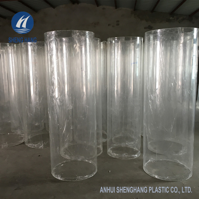 Tubatura acrilica 7.87in OD 3000mm del grande diametro di Casted PMMA chiara