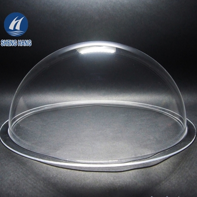 Cupola di plastica 8mm del lucernario dei prodotti Wearproof del policarbonato una protezione UV di 2 lati